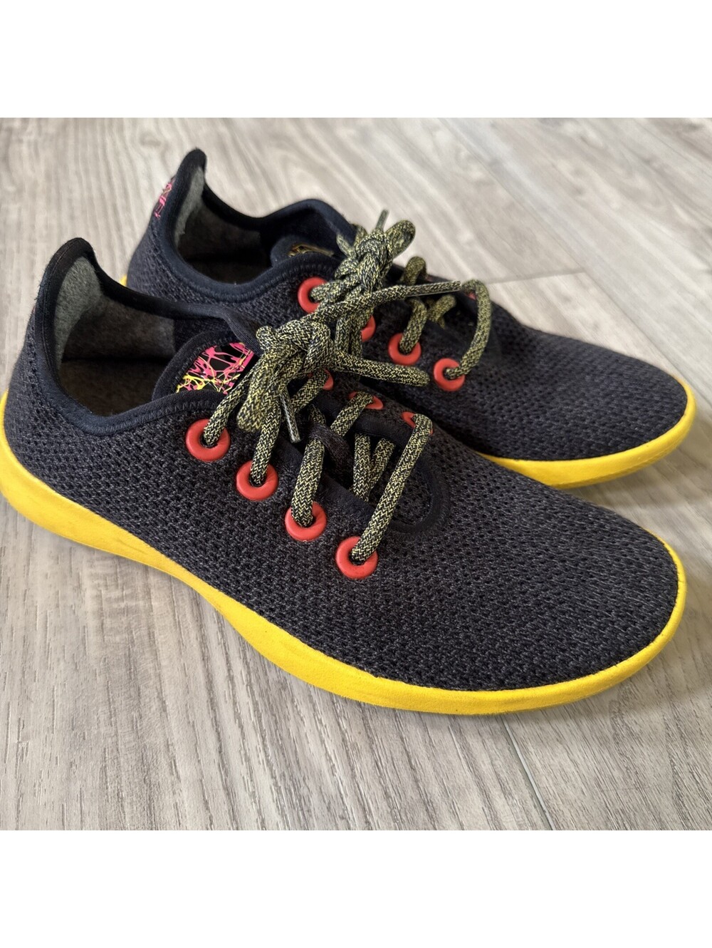 Allbirds Tree Runner Sneakers Women’s Size 8 Limited Edition Heather Black Shoes